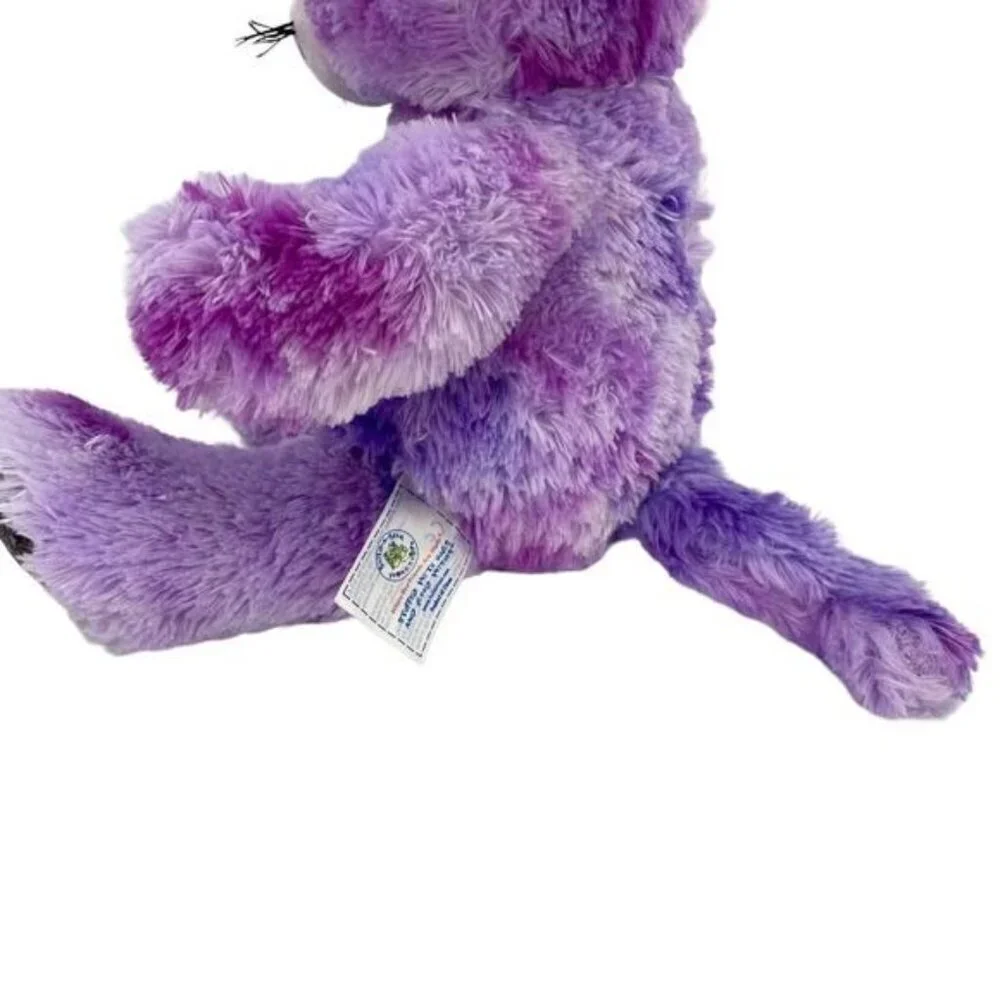 Build-A-Bear Tie Dye Peace Plush Kitty Cat Stuff Animal